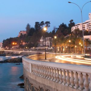 Construcción de casas en la ciudad de Viña del Mar